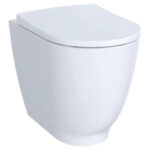 VASO FILO PARETE RIMFREE CON SEDILE RALLENTATO - SERIE ACANTO
